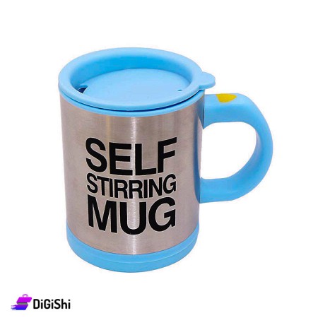 Self Stirring Mug Mixer Cup - Blue
