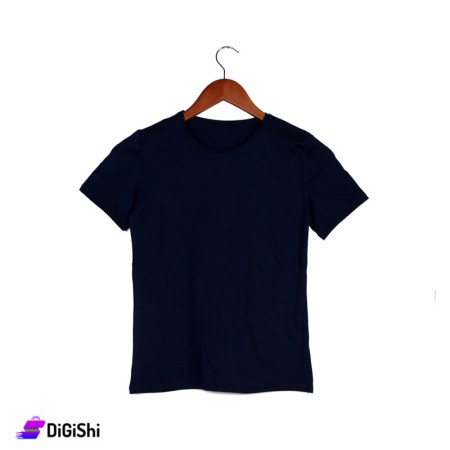 Women's Cotton T-Shirt - Dark Blue