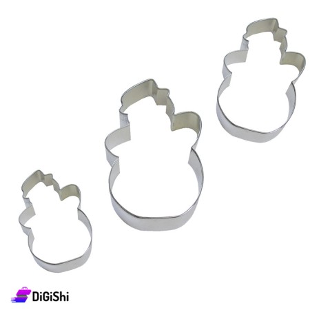 Stainless Steel Cookie Cutter - Snowman