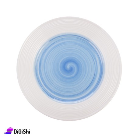 Porcelain Dishes Half Set - Light Blue