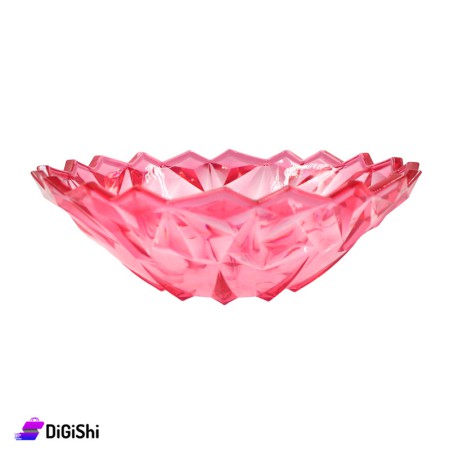 Plastic Fruits Bowl - Pink