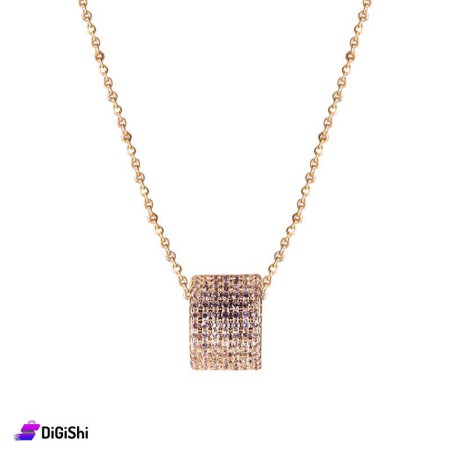 Brazilian Gold Pendant Necklace