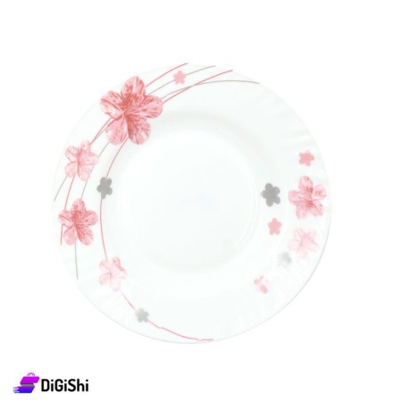 Porcelain Dishes Set - White