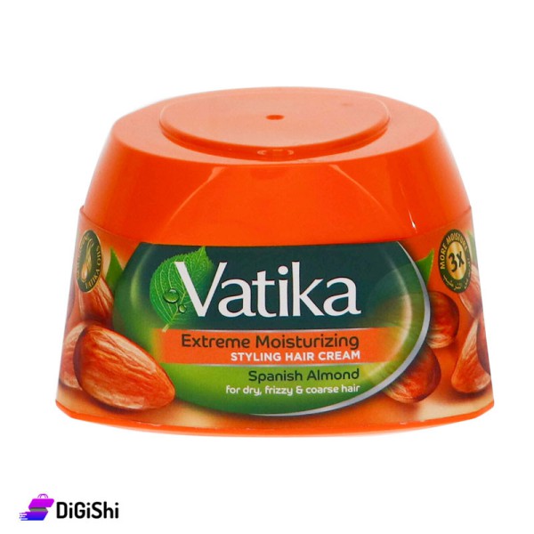 Shop Vatika Spanish Almond Styling Hair Cream | DiGiShi