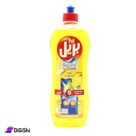 Pril Secrets of the Cook Liquid Dish Washing with Lemon Scent - 600 ml