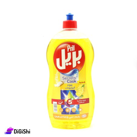 Pril Secrets of the Cook Liquid Dish Washing with Lemon Scent - 1L+250 ml Free