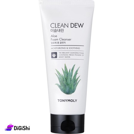 TONYMOLY Clean Dew Aloe Foam Cleanser