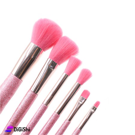 Makeup Brush Set - Pink