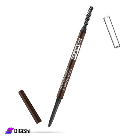 PUPA HIGH DEFINITION Eyebrow Pencil - Brown 002