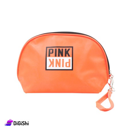 حقيبة مكياج قماش Pink Pink  - برتقالي