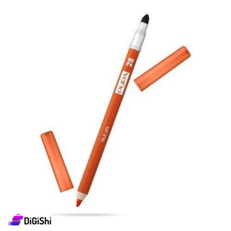 قلم كونتور شفاه PUPA TRUE LIPS - Orange 28
