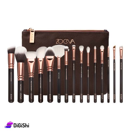 ZOEVA Rose Golden Complete Brushes Set