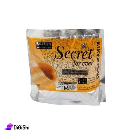 Secret for ever Blond Color bleach blue Powder with Granules Extract