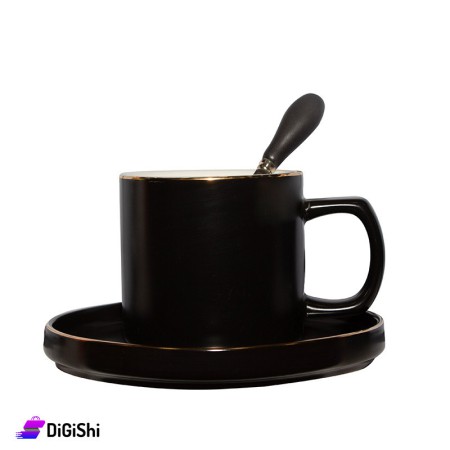 Porcelain Cup - Black