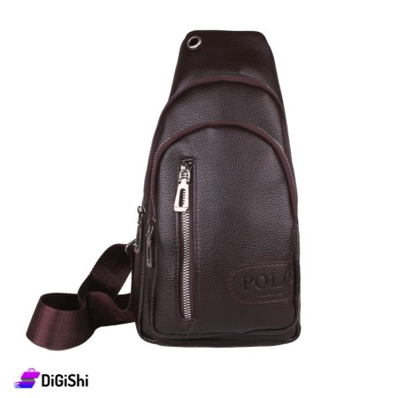 POLO Leather Shoulder & Backpack - Dark Brown