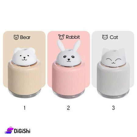 Portable Cute Animals LED Humidifier
