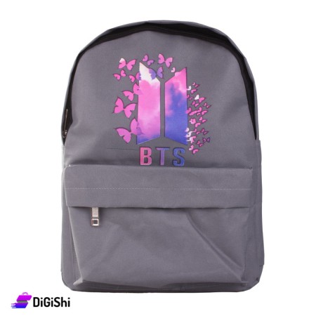 BTS Cloth Backpack - Gray