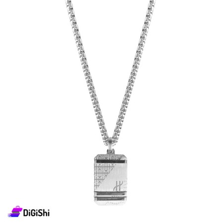 Men's Silver Necklaces - Model 1