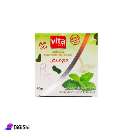 Vita Lite Sugar Paste Hair Removal with Milk and Mint Extract