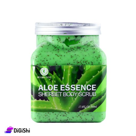 HEAVEN DOVE Face and Body Scrub With Aloe Vera Extract - 500 ml