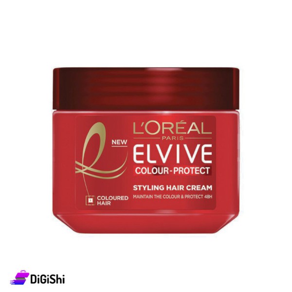 Shop L'Oreal Elvive Colour-Protect Styling Hair Cream | DiGiShi