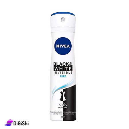NIVEA Black & White Invisible Pure Women Deodorant