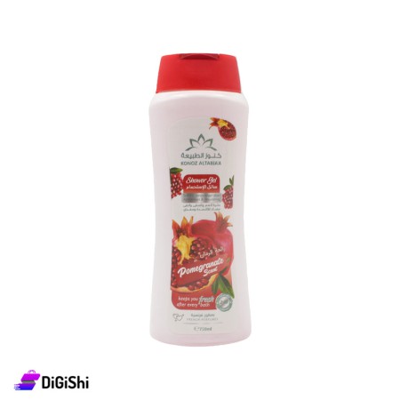 Konoz Altabiaa Pomegranate Shower Gel