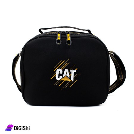 CAT Lunch Box Shoulder Bag - Black