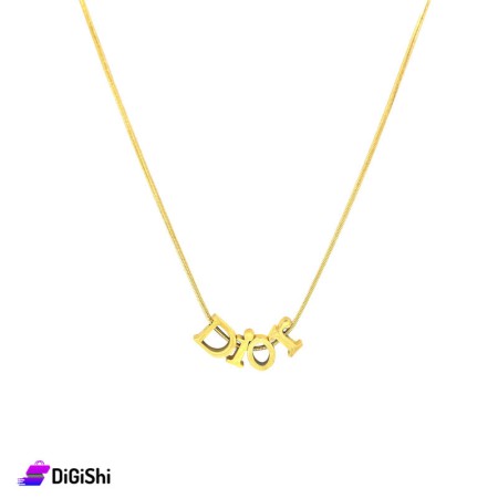 Dior Women's Golden Necklaces
