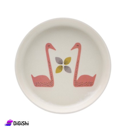 Kids Bamboo Plate - Gooses