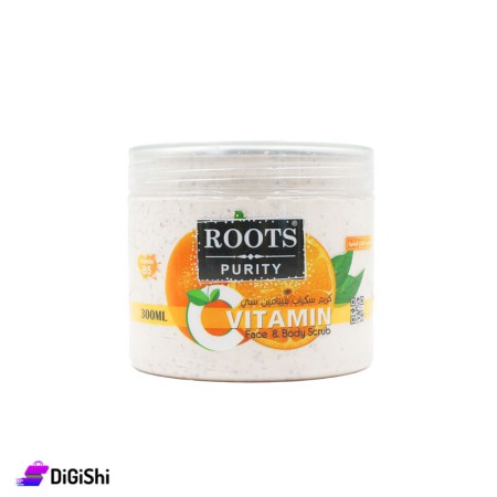 ROOTS PURITY Vitamin C Face & Body Scrub