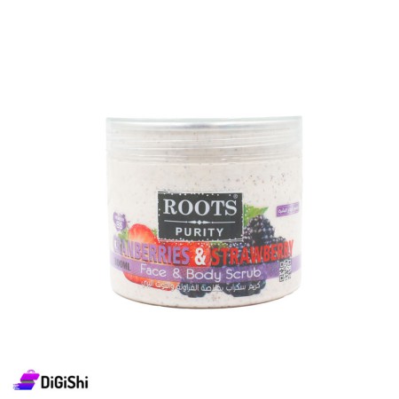 ROOTS PURITY Strawberry and Cranberry Face & Body Scrub