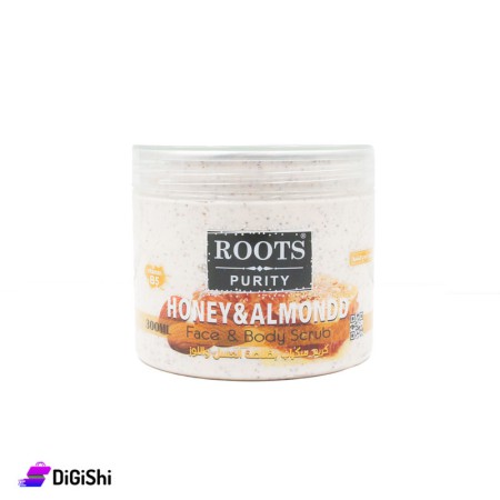 ROOTS PURITY Honey and Almonds Face & Body Scrub