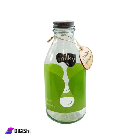 Ziba Milk Bottle - Green