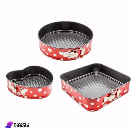 Cheese Cake Pans Set 3 Pieces
